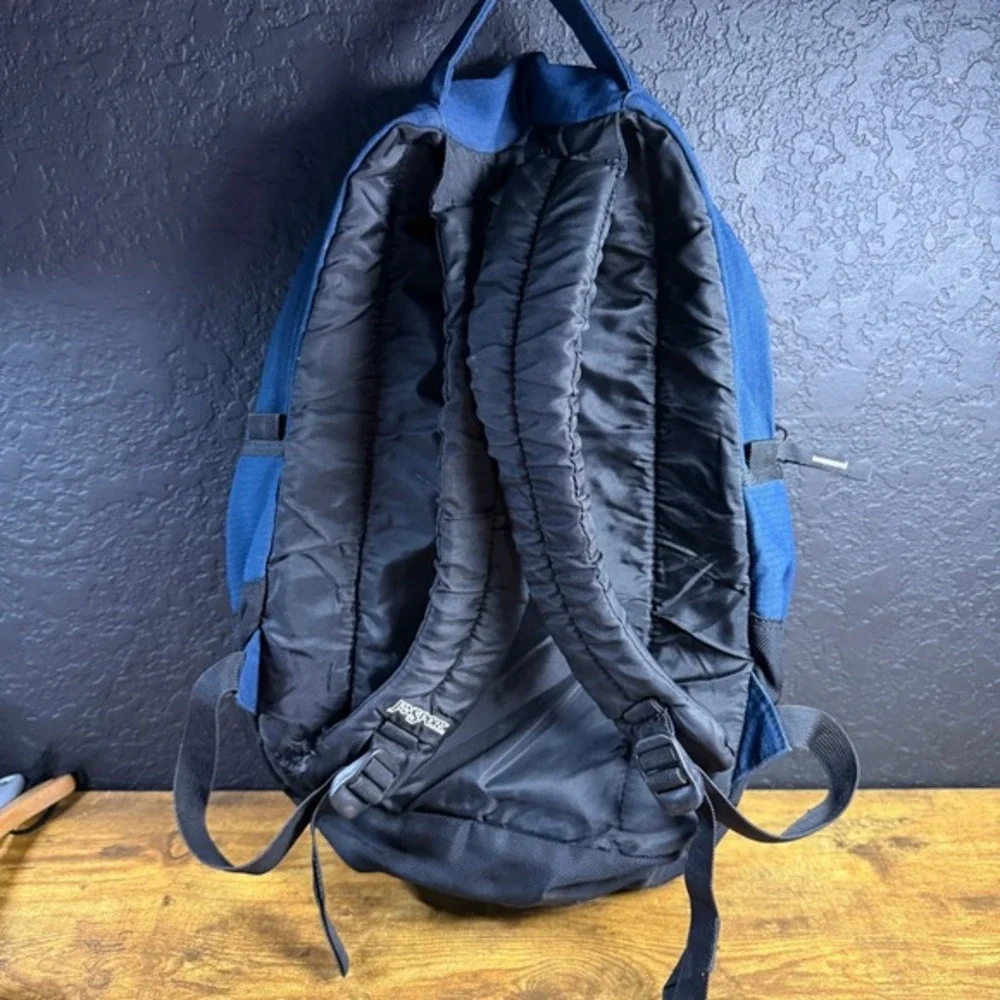 JanSport Agave Blue Ripstop Nylon Multi-Compartment Backpack Large Unisex‎